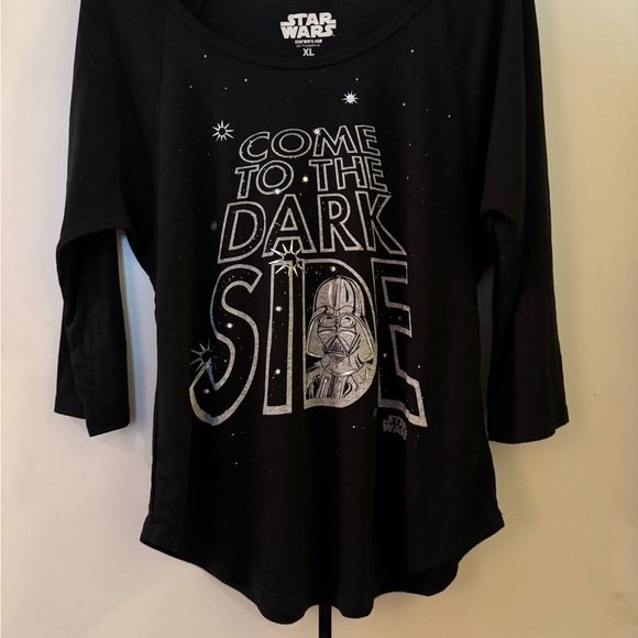 Star Wars Tops - Star Wars Black Graphic Tee